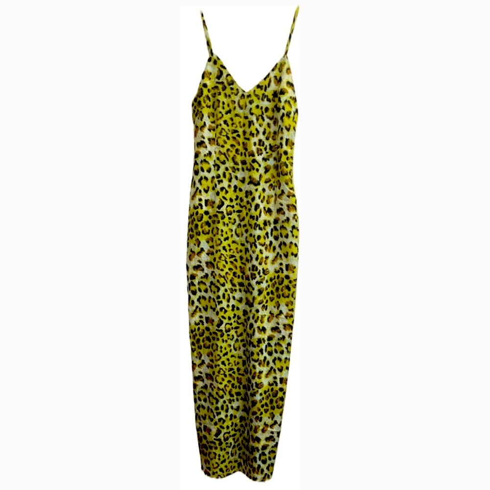 Leopard maxi dress